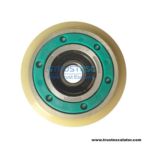 S650C800 Step Chain Roller Use for Hyundai Escalator OD108mm W31mm bearing 5204-2RS  