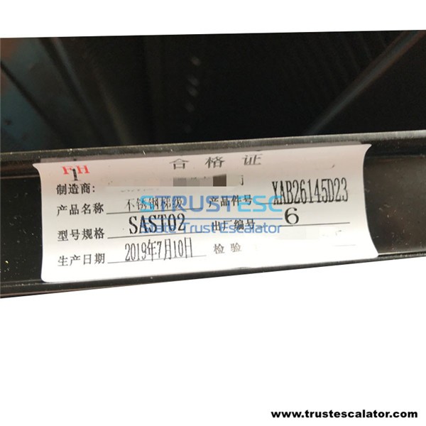 SAST02 XAB26145D23 Escalator Step Use for XIZI-OTIS