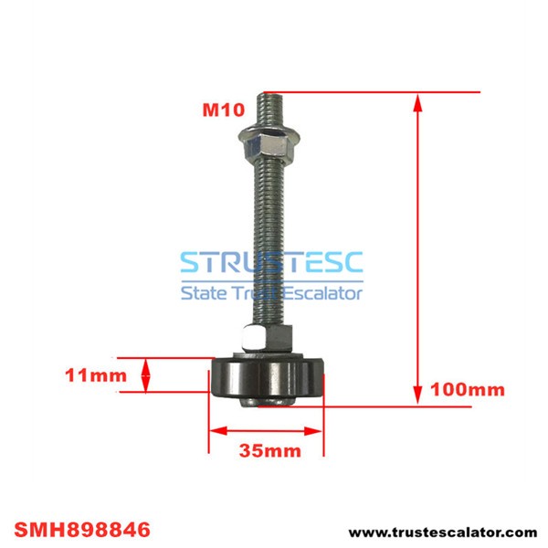 SMH898844 SMH898845 SMH898846 Escalator Handrail Guide Roller L60mm 80mm 100mm 