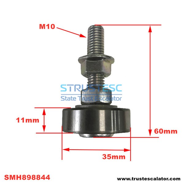 SMH898844 SMH898845 SMH898846 Escalator Handrail Guide Roller L60mm 80mm 100mm 