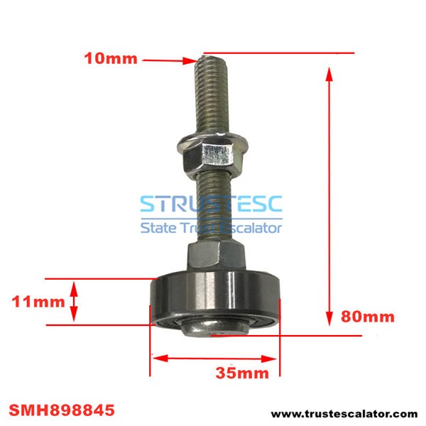 SMH898844 SMH898845 SMH898846 Escalator Handrail Guide Roller L60mm 80mm 100mm 