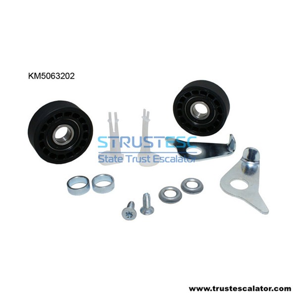 Step ASSBLY SET ROLLE 75X23.5 Use for Kone