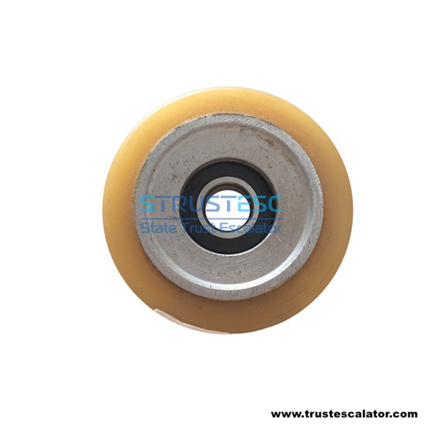 Step Chain Roller Use for Otis Sigma Escalator OD80mm W22mm Bearing 6202RS 