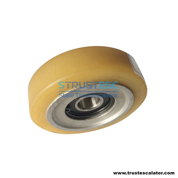Step Chain Roller Use for Otis Sigma Escalator OD80mm W22mm Bearing 6202RS 