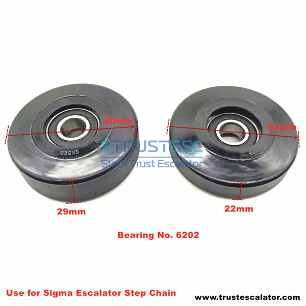 Step Chain Roller Use for Sigma Escalator 80x29x6202