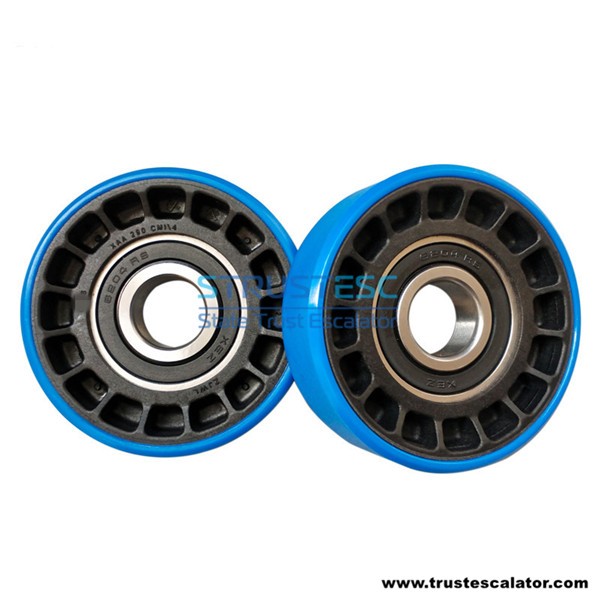 Step Chain Roller Use for Sigma Escalator OD80mm W22mm Bearing 6204
