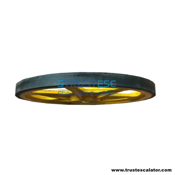 Travelator Handrail Friction Wheel 587x30x50 16mm Use for XIZI OTIS 
