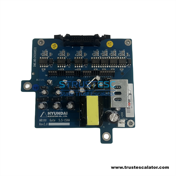 WB100 Gate 5.5-15kw 20300531 Elevator Drive Board Use for Hyundai Inverter