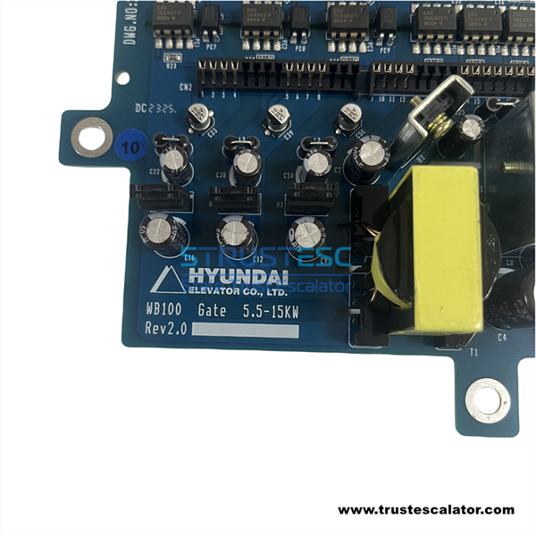 WB100 Gate 5.5-15kw 20300531 Elevator Drive Board Use for Hyundai Inverter