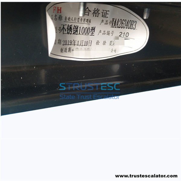XAA26340H3 XAA26340H4 XAA26340H5 Moving Walk Pallet Use for XIZI-OTIS