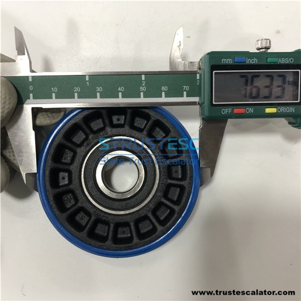XAA290CY2 Escalator Step Chain Roller 76x22x6203RS Use for OTIS  XIZI OTIS
