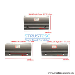 XAA453AB6 XAA453AB7 XAA453AB8 Escalator Comb Use for Otis
