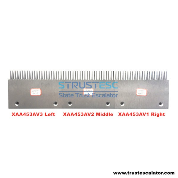 XAA453AV1 Travelator Comb Plate RHS 22T Use for Otis 