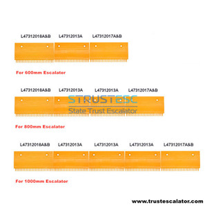 XAA453C1/2/3 L57312013 L47312017A&B L47312018A&B Escalator Plastic Comb Use for XIZIOTIS
