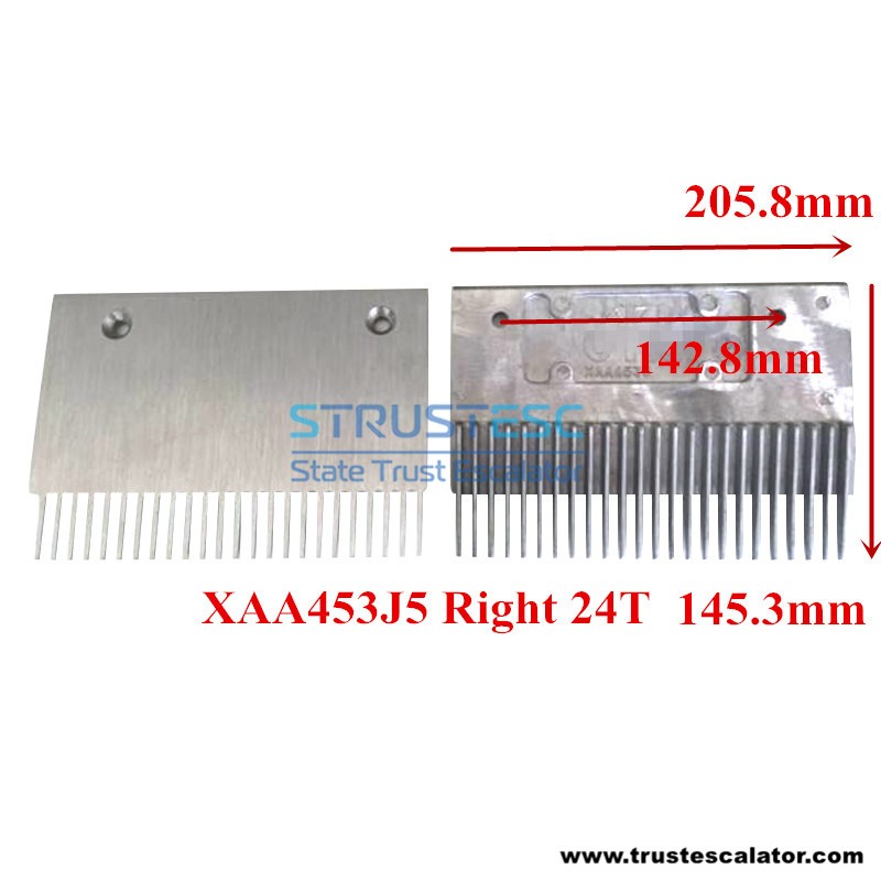 XAA453J5 Escalator Comb RHS 24T Use for Otis 