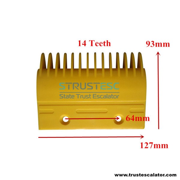 YS017B313/HS017B313 Plastic Comb 14T Use for Mitsubishi Escalator 