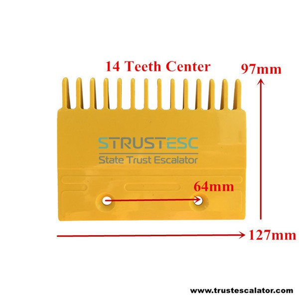 YS120B976 Plastic Comb CTR 14T Use for Mitsubishi Escalator 