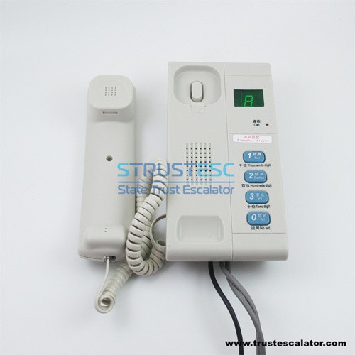 ZDH01-021-GG Elevator monitor room intercom phone 