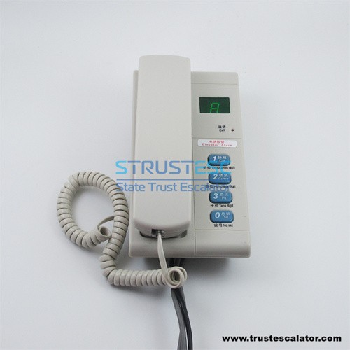 ZDH01-021-GG Elevator monitor room intercom phone 