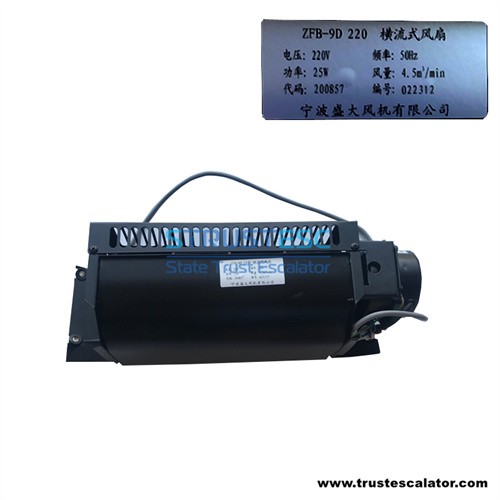 ZFB-9D Elevator cross flow fan use for Mitsubishi 