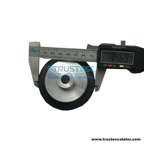 KM710210G01 Elevator tachometer roller OD75mm